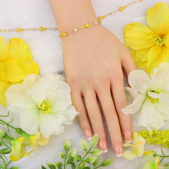 "Minimalist Bracelet, Sleek & Modern Design, Women’s Fashion, YC110024-B  ✅ Brac - Picture 3 of 10